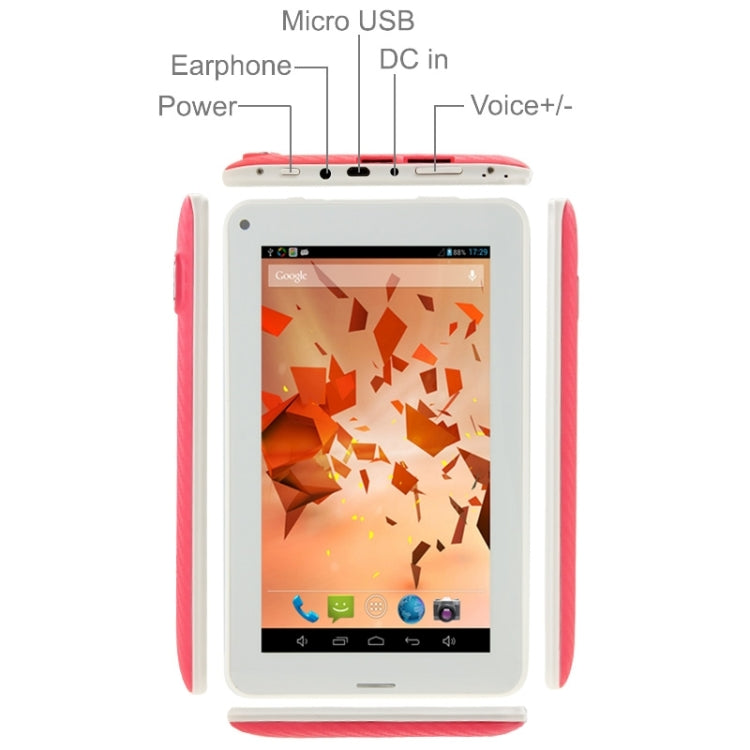 7.0 inch Android 4.2 Tablet PC, 2G Phone Call