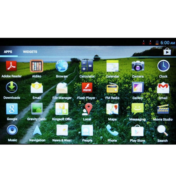 7.0 inch Android 4.1 Tablet PC, 512MB+4GB, MD700, 3G Mobile Phone Function, Dual SIM, CPU: MTK8312, 1.2GHz(Silver)