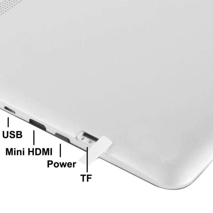 9.7 inch Android 4.2 Tablet PC 8GB, 3G Mobile Phone Function, Analog TV, Dual SIM, CPU: MTK8389 Quad Core, 1.2GHz, RAM: 1GB(Silver)