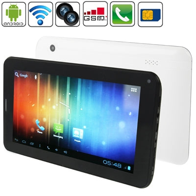 Amaway A711 Tablet PC 8GB, 7.0 inch Android 4.0 2G Mobile Phone Function(White)