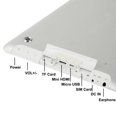 Amaway A9701 Tablet PC 16GB, 9.7 inch Android 4.1, RAM: 1GB(Silver)