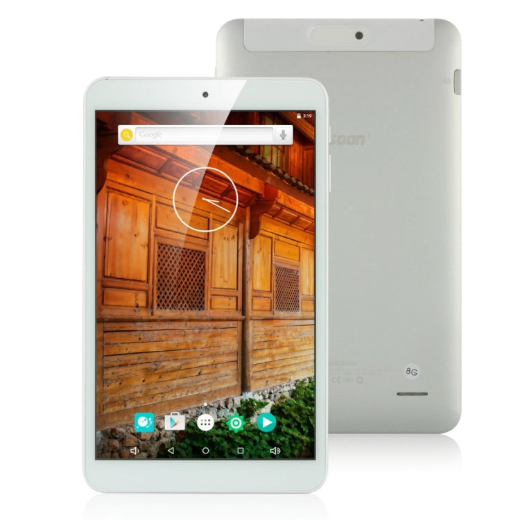 Sosoon X89 Tablet PC 8GB, 8 inch Android 5.1, A64 Quad Core 1.3GHz, RAM: 1GB(White)