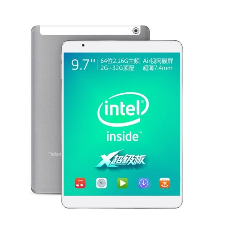 Teclast X98 Air II Win10 & Android4.4 Tablet 64GB, 9.7 inch, Intel Bay Trail-T Z3736F Quad Core 2.16GHz, RAM: 2GB