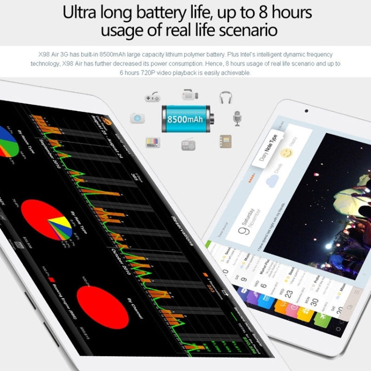 Teclast X98 Air II Win10 & Android4.4 Tablet 64GB, 9.7 inch, Intel Bay Trail-T Z3736F Quad Core 2.16GHz, RAM: 2GB