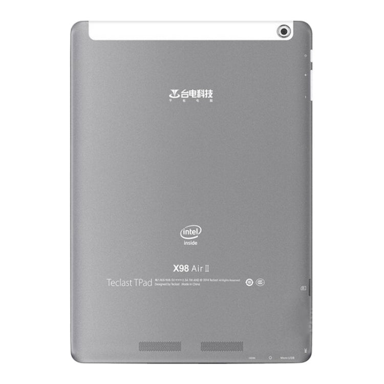 Teclast X98 Air II Win10 & Android4.4 Tablet 64GB, 9.7 inch, Intel Bay Trail-T Z3736F Quad Core 2.16GHz, RAM: 2GB