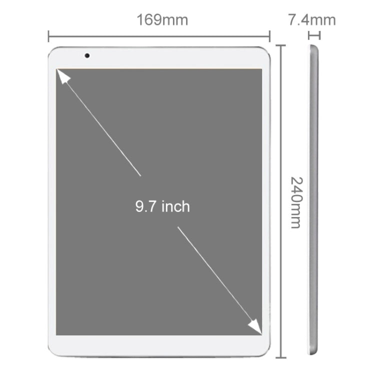 Teclast X98 Air II Win10 & Android4.4 Tablet 64GB, 9.7 inch, Intel Bay Trail-T Z3736F Quad Core 2.16GHz, RAM: 2GB