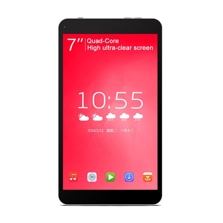 Teclast A78t Tablet PC, 512MB+8GB, 7.0 inch Android 4.4, RK3126 Quad Core 1.3GHz, Support OTG, OTA (Black + White)