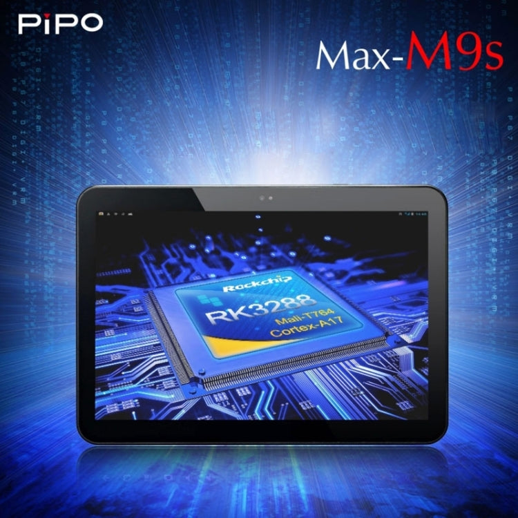 PiPo M9S, 2GB+16GB, 10.1 inch Android 4.4, RK3288 Arm Cortex-A17 Quad Core 1.8GHz, WiFi, BT, Compass, GPS, Gyroscope(Black)