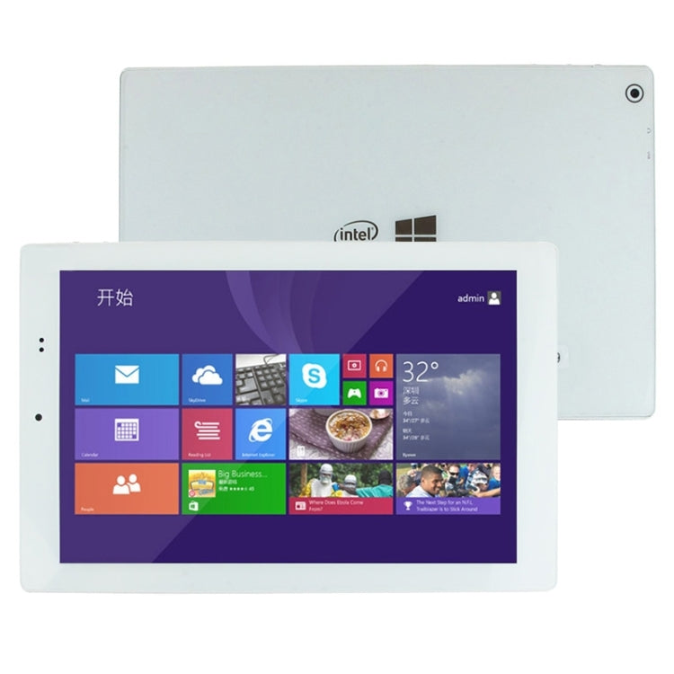 PiPO W6, 2GB+32GB, 8.9 inch Windows 8.1(Genuine Version) Intel Atom Z3735F Quad Core 1.33GHz, WiFi, OTG, BT(White)