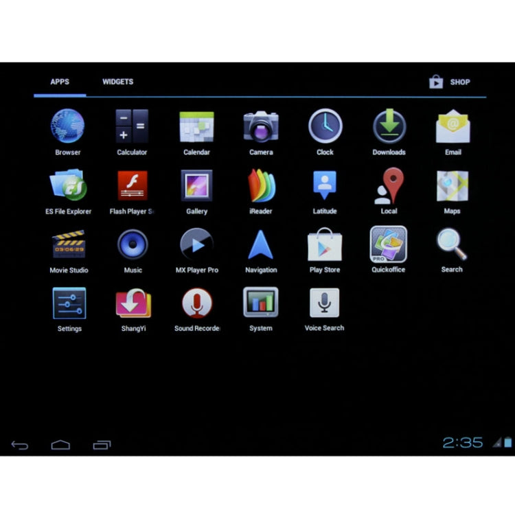 N90, 9.7 inch, 1GB+8GB, Android 4.1,  Allwinner A31S Quad Core 1.2GHz,  WiFi, HDMI(Silver)