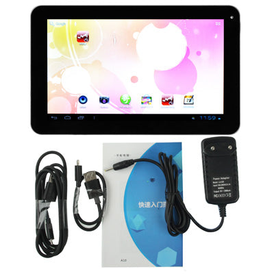 9.0 inch Tablet PC, 512MB+8GB, Android 4.4 Allwinner A33 up to 1.3GHz, WiFi