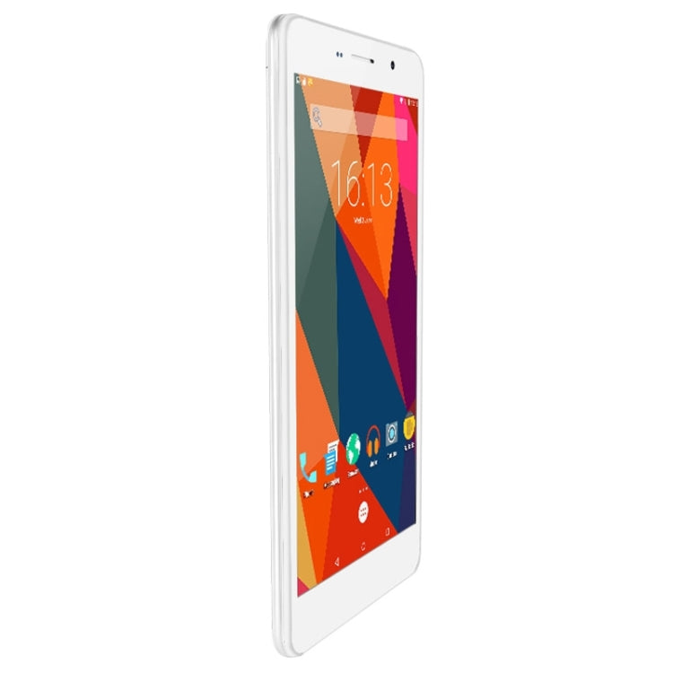 Cube T6 Tablet PC 8GB, 6.98 inch Android 5.1, MT8735 Quad Core 1.0GHz, RAM: 1GB, Dual SIM, Phone Call(White)