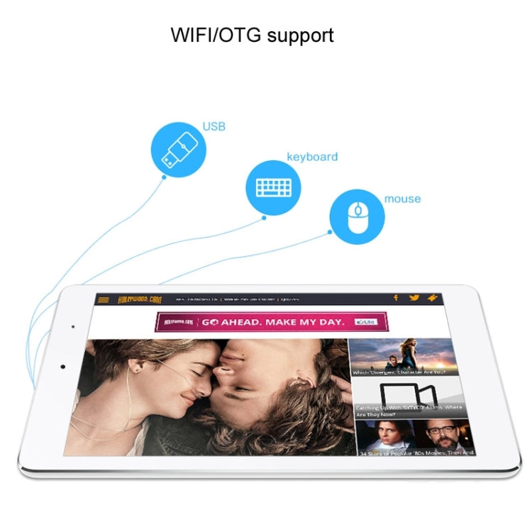 Cube i6 Air Dual OS, 2GB+32GB, 9.7 inch Windows 10 & Android 4.4 Intel Z3735 Quad Core 1.33-1.8GHz(White)