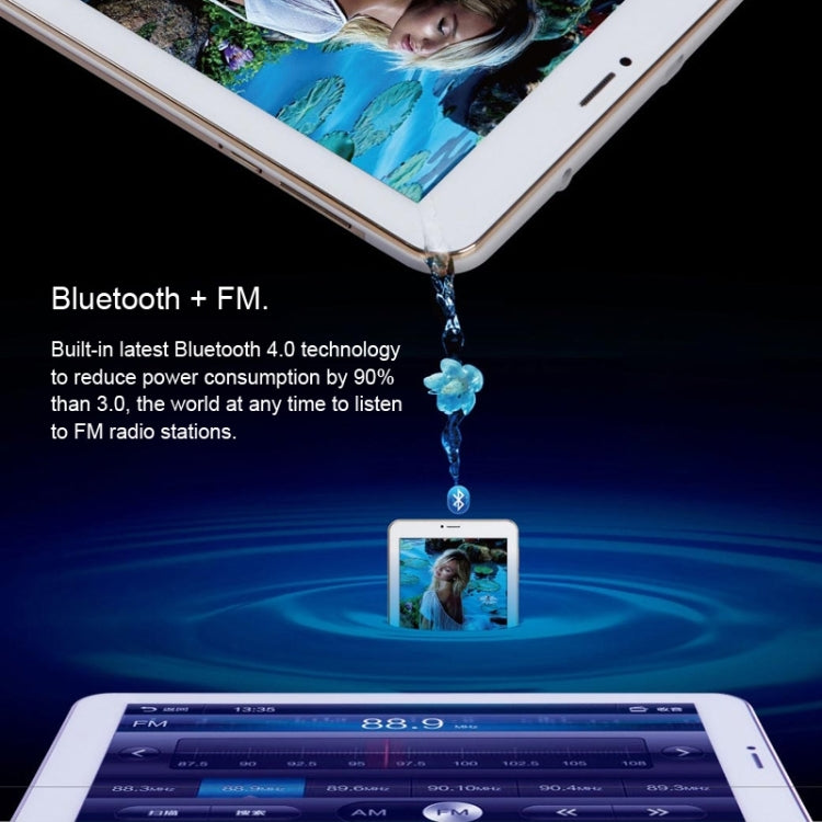 Ampe A91, 9.0 inch, 512MB+8GB, Android 4.2.2, Dual SIM, GPS, GSM&WCDMA(Gold)