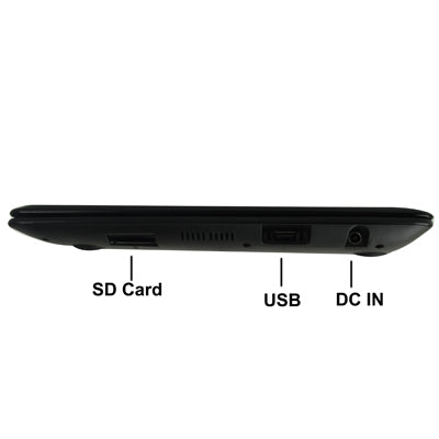 13.3 inch Notebook PC, 1GB+160GB, Windows 7 Intel Celeron CPU J1800 2.41GHz, HDMI, WiFi, LAN(Black)