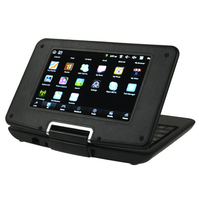 7.0 inch Android 2.2 Notebook PC, CPU: VIA WM8650, 600MHz(Black)