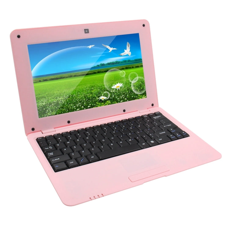 10.1 inch Notebook PC, 512MB+4GB, Android 4.0, EPC-1030T, CPU: VIA WM8880 Dual Core 1.5GHz(Pink)
