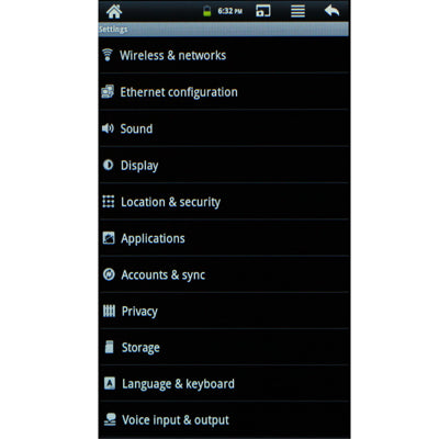7.0 inch Android 2.3 Tablet PC, 360 Degree Menu Rotate(Silver)