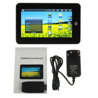 7.0 inch Android 2.3 Tablet PC, 360 Degree Menu Rotate(Silver)