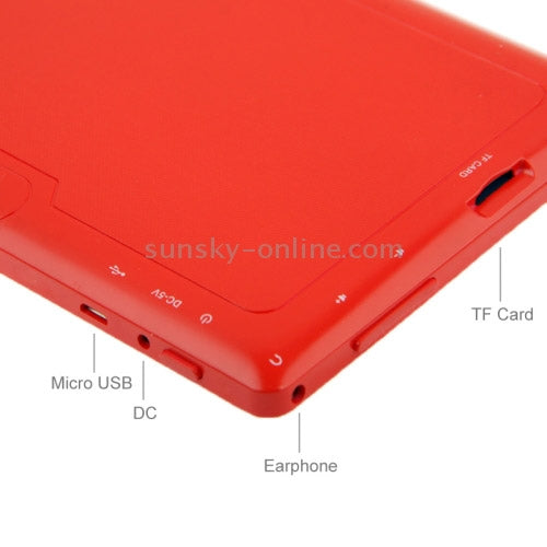 7.0 inch Tablet PC, 512MB+8GB, Android 4.4 Allwinner A33 Quad Core, 1.2GHz