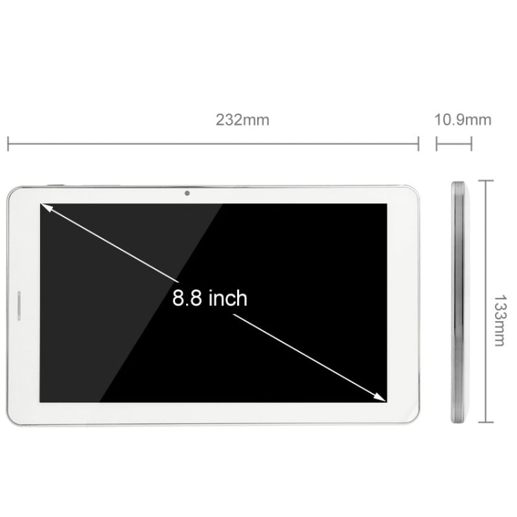 9.0 inch Android 4.2 Tablet PC 8GB, 2G Phone Call Function, Dual SIM