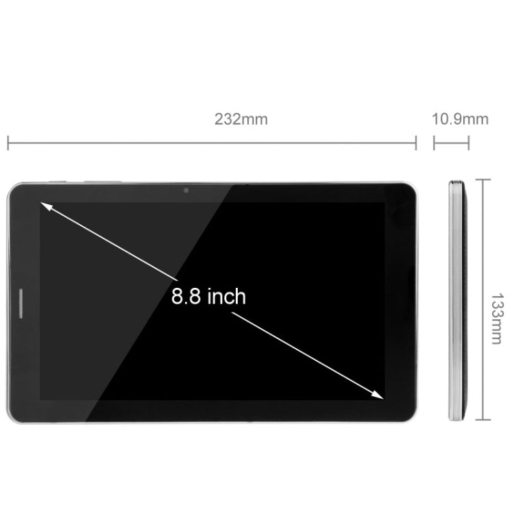 9.0 inch Android 4.2 Tablet PC 8GB, 2G Phone Call Function, Dual SIM