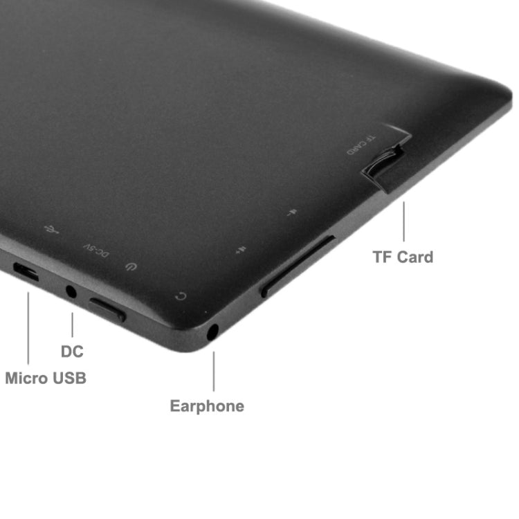 7.0 inch Tablet PC, 512MB+4GB, Android 4.2.2, 360 Degrees Menu Rotation, Allwinner A33 Quad-core, Bluetooth, WiFi