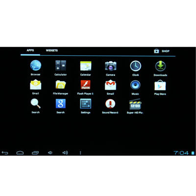 7.0 inch Tablet PC, 512MB+4GB, Android 4.2.2, 360 Degrees Menu Rotation, Allwinner A33 Quad-core, Bluetooth, WiFi