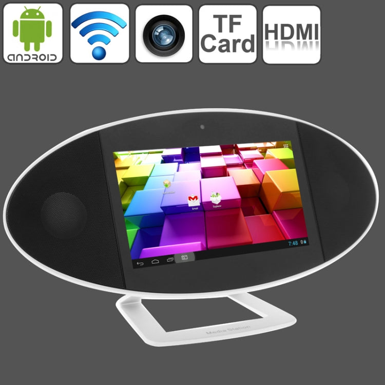 7.0 inch Android 4.1 Smart Box, MA-307, RAM: 1GB, CPU: RK2928, 1.2GHz(White)