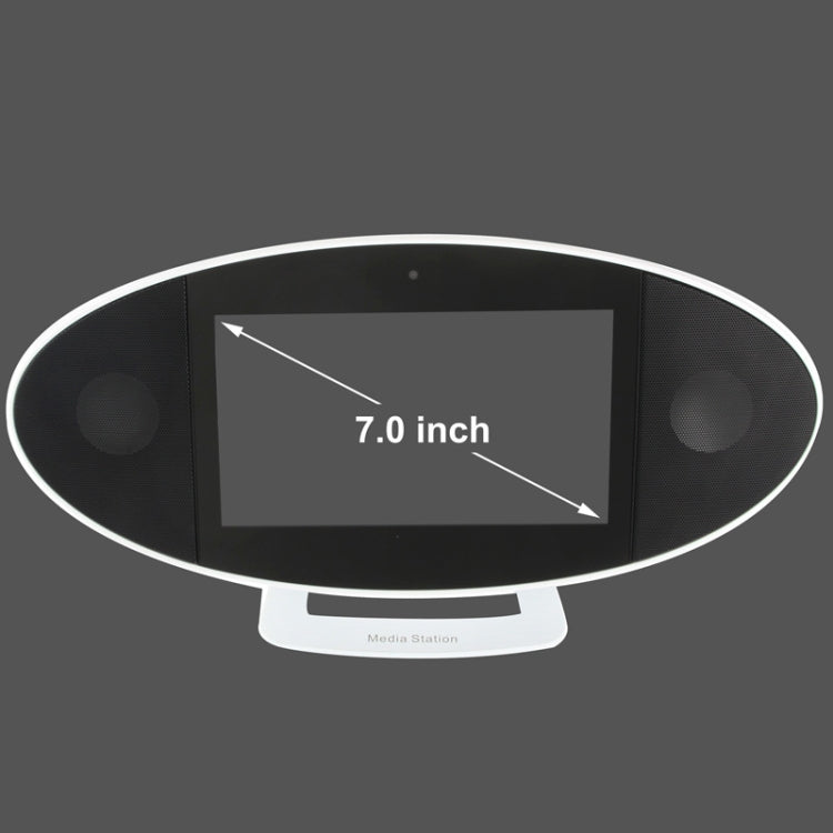 7.0 inch Android 4.1 Smart Box, MA-307, RAM: 1GB, CPU: RK2928, 1.2GHz(White)