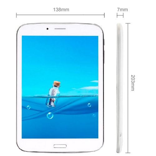 7.9 inch Android 4.2.2 Tablet PC 8GB, 3G + Voice function, Dual SIM(Black)