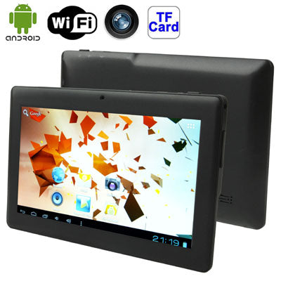 7.0 inch Android 4.0 Tablet PC, CPU: Allwinner A13, 1.0GHz(Black)