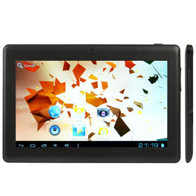 7.0 inch Android 4.0 Tablet PC, CPU: Allwinner A13, 1.0GHz(Black)