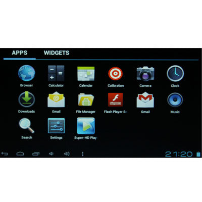 7.0 inch Android 4.0 Tablet PC, CPU: Allwinner A13, 1.0GHz(Black)