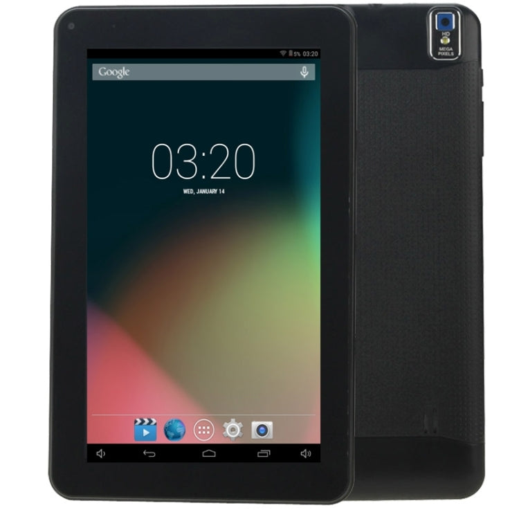 Tablet PC, 9.0 inch, 512MB+8GB, Android 4.4, GLD-13, Allwinner A33 Quad Core, Support WiFi, Bluetooth, TF Card up to 32GB