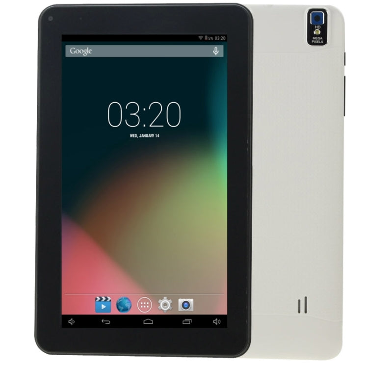Tablet PC, 9.0 inch, 512MB+8GB, Android 4.4, GLD-13, Allwinner A33 Quad Core, Support WiFi, Bluetooth, TF Card up to 32GB