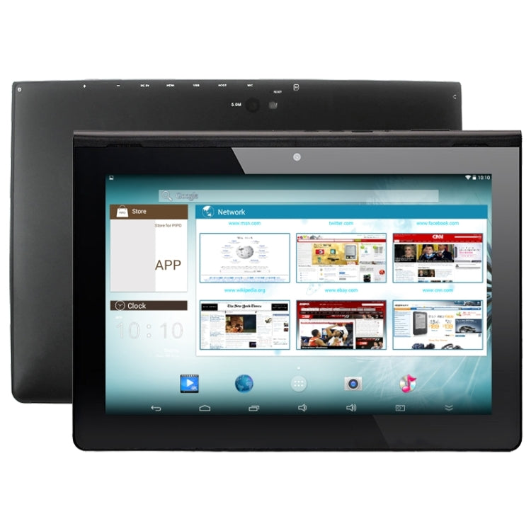PiPo P7, 2GB+16GB, 9.4 inch Android 4.4, CPU: RK3288 Arm Cotex A17 Quad Core 1.8GHz, GPS, OTG, HDMI, BT, WiFi(Black)