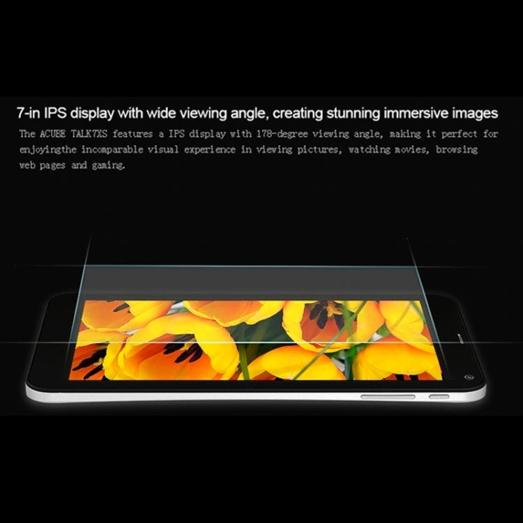 Cube Talk7XS / U51GTS Tablet PC, 7 inch Android 4.2.2, MTK8312 Dual-core 1.3GHz, Dual SIM, Support 3G Call / GPS(White)