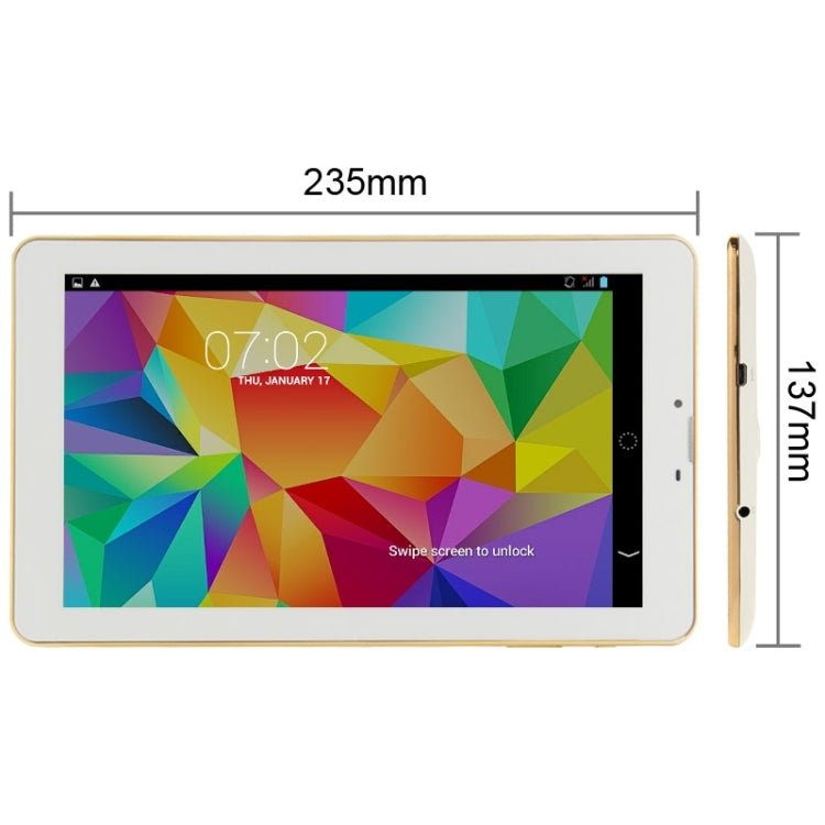 9 inch Android 4.2.2 3G Phone Call Tablet 8GB, P900, RAM:1G, Dual SIM, WCDMA&GSM(White)