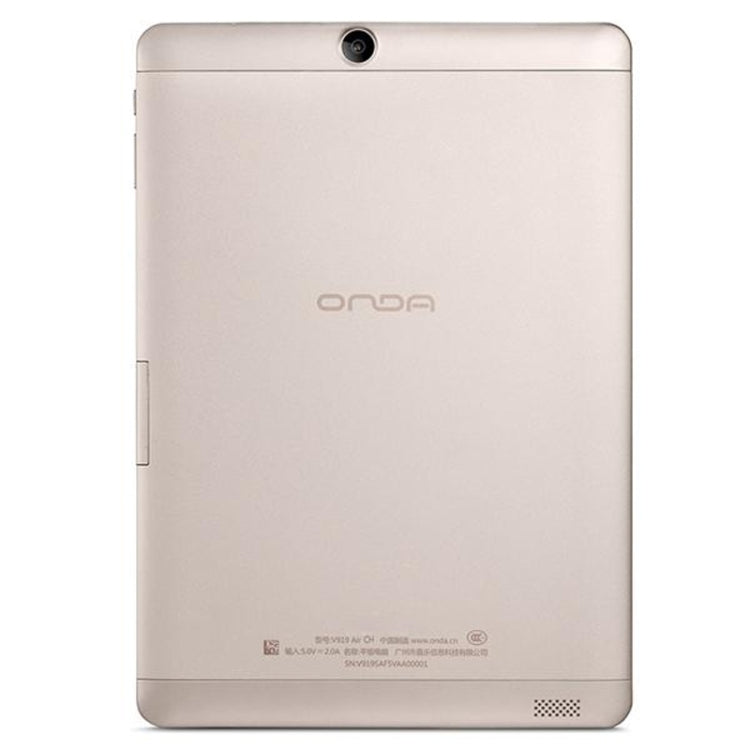 ONDA V919 Air CH Dual Boot Tablet PC 64GB, 9.7 inch Windows 10 & Android 5.1, Intel Cherry Trail Atom X5-Z8300 1.84GHz, RAM: 4GB, CE FCC ROHS WEEE Certification