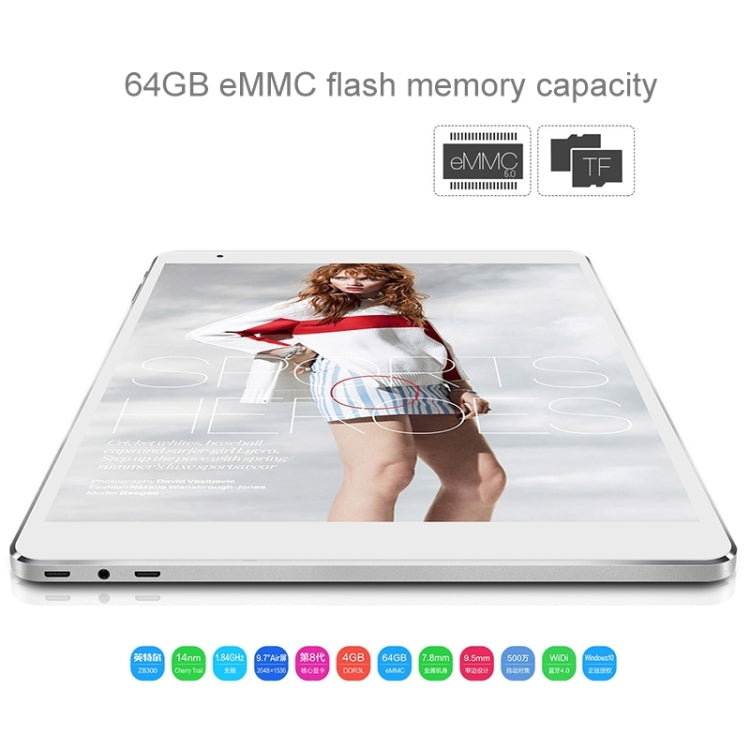 Teclast X98 Plus Dual OS, 4GB+64GB, 9.7 inch Win10 & Android 5.1, CPU: Intel Broadwell Atom x5-Z8300 1.44-1.84GHz