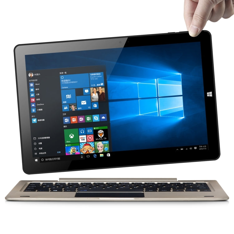 ONDA OBOOK10 Dual OS NetBook, 4GB+64GB, 10.1 inch Windows 10 HOME & Remix OS 2.0, Intel Cherry Trail Atom X5-Z8300 1.44-1.84GHz, CE FCC ROHS WEEE Certification(Gold)