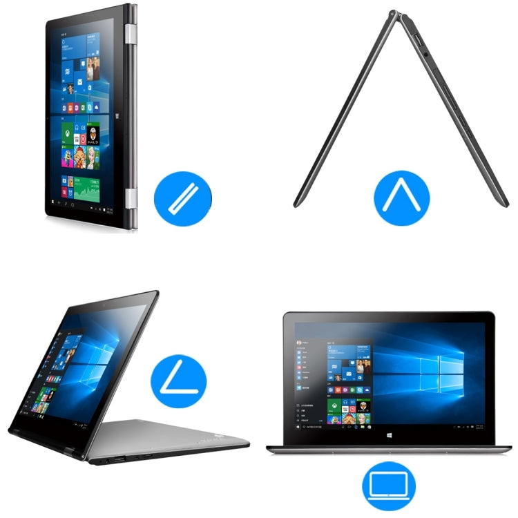 ONDA OBOOK11 Dual OS NetBook PC 64GB, 11.6 inch Android 5.1 & Windows 10, Intel Z8300 Quad-core 1.44GHz-1.84GHz, RAM: 4GB, CE FCC ROHS WEEE Certification(Grey)