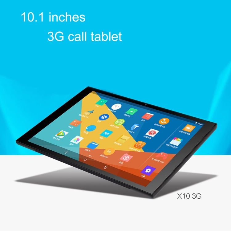 Teclast X10, 1GB+16GB, 3G Phone Call, 10.1 inch Android 5.1 MT8392 Octa Core up to 1.4GHz(Black)