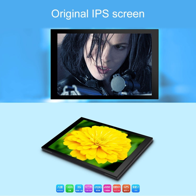 Teclast X10, 1GB+16GB, 3G Phone Call, 10.1 inch Android 5.1 MT8392 Octa Core up to 1.4GHz(Black)