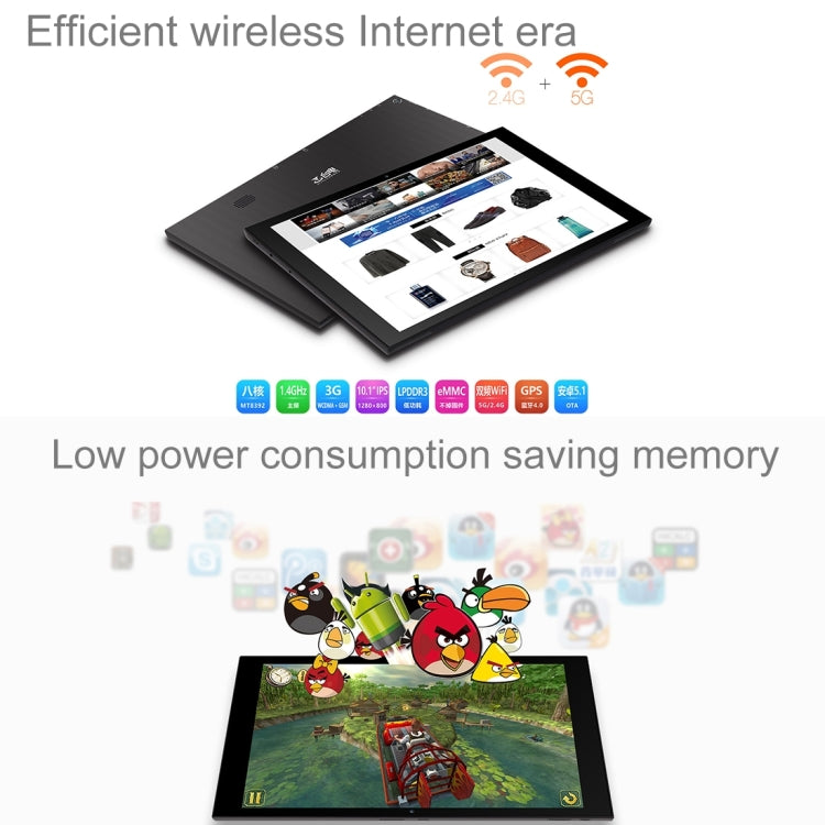 Teclast X10, 1GB+16GB, 3G Phone Call, 10.1 inch Android 5.1 MT8392 Octa Core up to 1.4GHz(Black)