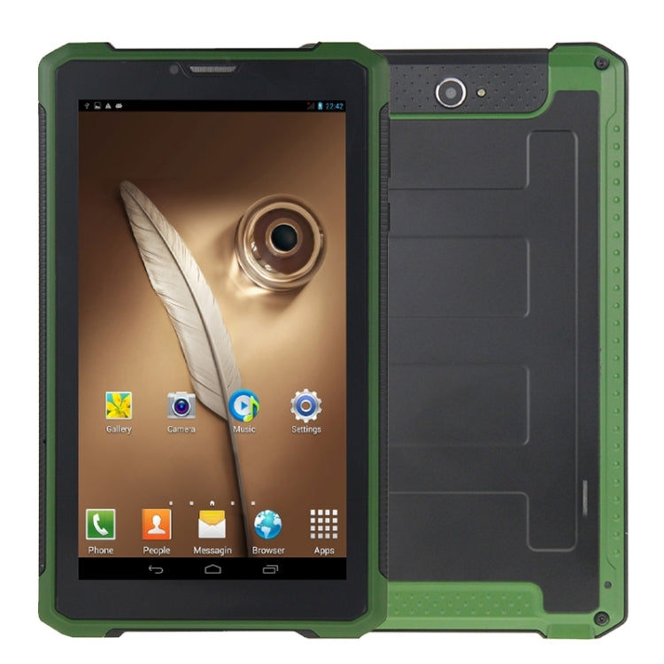 A8000 Tablet PC 8GB, 7.0 inch Android 4.2, RAM: 1GB, Dual SIM, WCDMA, 8000mAh Power Bank Function(Green)