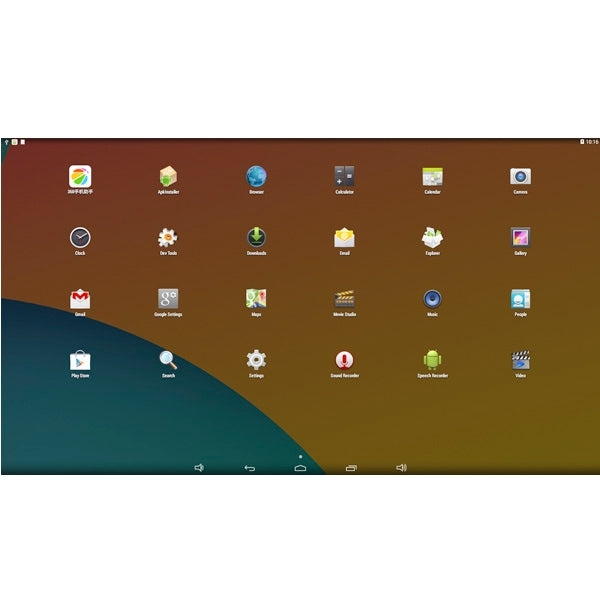 RK133-1 Tablet PC 16GB, 13.3 inch Android 4.4, RK3188 Cortex A9 Quad-core 1.6GHz, RAM: 1GB(Silver)