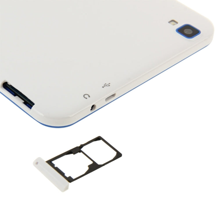I801 Tablet PC 16GB, 8 inch Android 4.4.2, MT6582 Quad Core 1.3GHz, RAM: 1GB, Dual SIM(White)