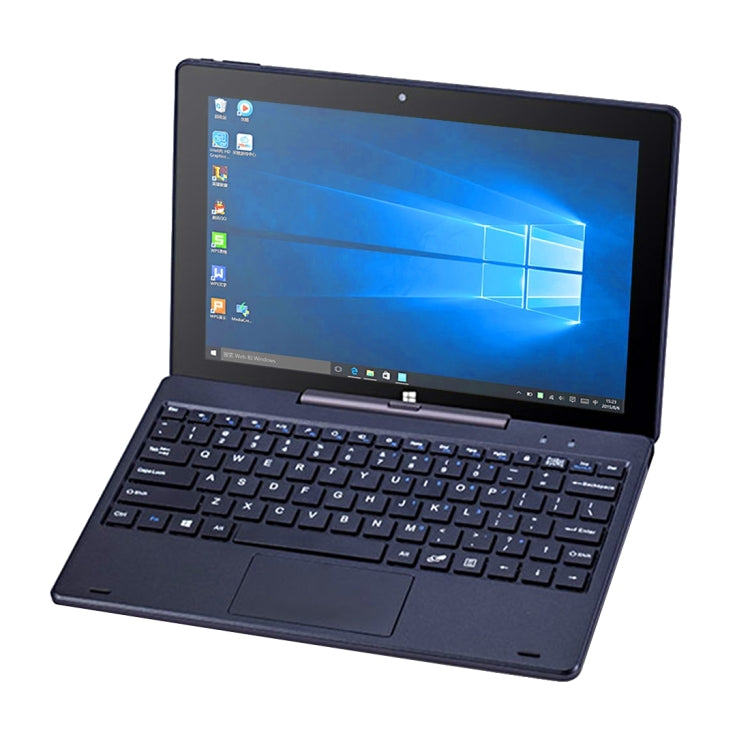 PiPO W1s Dual Boot Tablet PC 32GB, 2 in 1 10.1 inch Windows 10 & Android 5.1 with Keyboard, CPU: Inte l Atom Z8300 Quad Core 1.84GHz, RAM: 2GB(Black)
